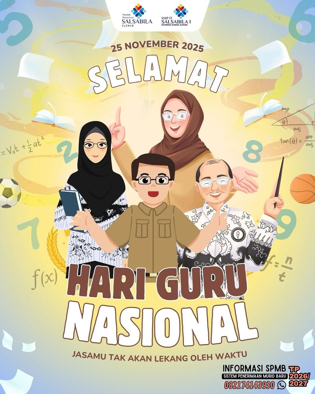 Selamat Hari Guru Nasional!