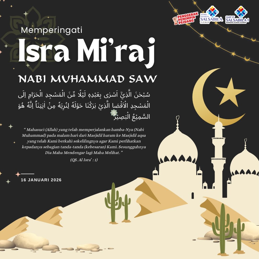Memperingati Isra Miraj NABI MUHAMMAD SAW
